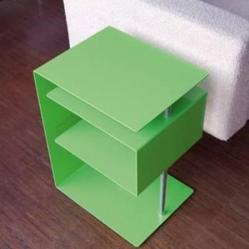 Couchtisch Radius X-Centric mit Abmessungen 50 x 30 x 37,5 cm in Grün