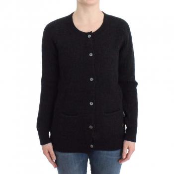 John Galliano Women's Black Wool Cardigan