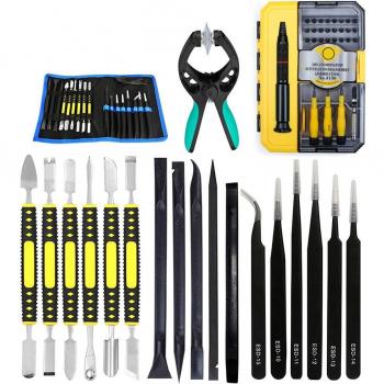 IPhone and Samsung Repair Tool Kit with 34-in-1 Screwdrivers