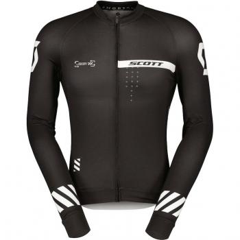 Scott RC Pro Herren Fahrradtrikot Langarm Schwarz M