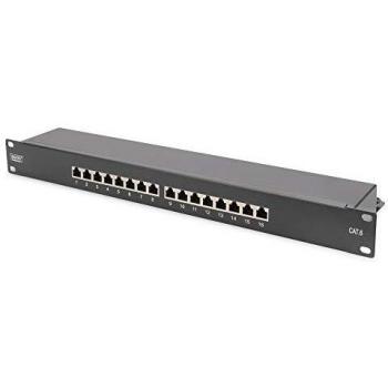 Patch panel blindé 16 ports RJ45