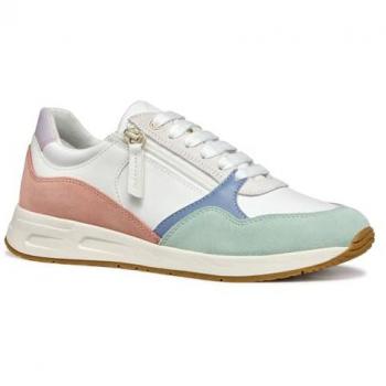 Geox D36NQB 01122 Mujer: Zapatillas Bajas Multicolor