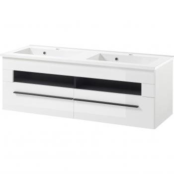 INOSIGN Waschtisch »Siena«, Breite 120 cm, Mineralgussbecken, mit Klappe