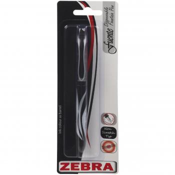 Zebra 0.6mm Black Ink Handwriting Pen – One‑Pack Disposable
