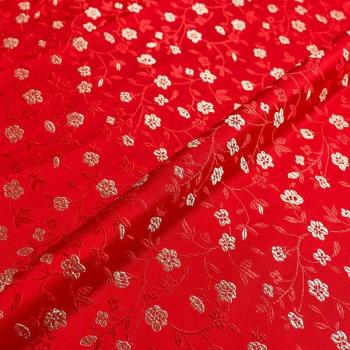 Jacquard Raso Chino con Estampado Brocado para Cheongsam