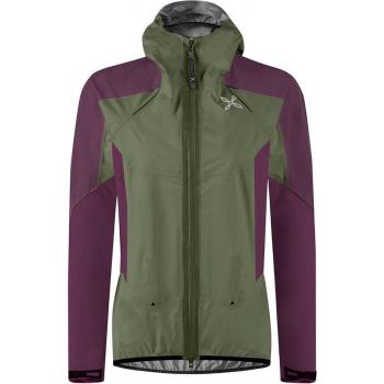 Chaqueta con Capucha Montura Magic 2.0 GORE‑TEX – Color Verde Oliva y Violeta, talla S
