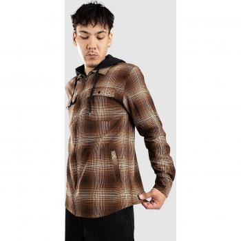 Cappuccio flanella Empyre Chancer, camicia marrone