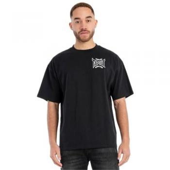 Tapout Herren Oversize T-Shirt B3LI3VE Schwarz/Weiß Größe S