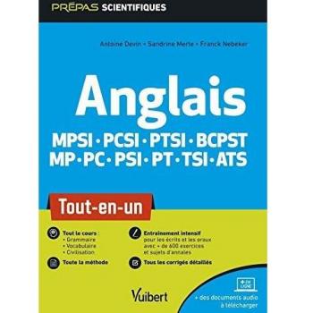 Anglais MPSI