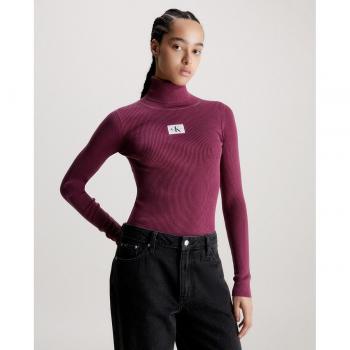 Calvin Klein Maglione a coste dolcevita