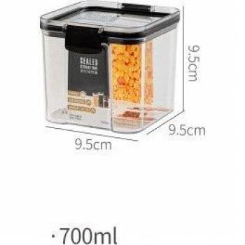 Tanque de almacenamiento apilable para snacks y granos