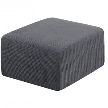 Funda Estirable para Taburete Gris Oscuro