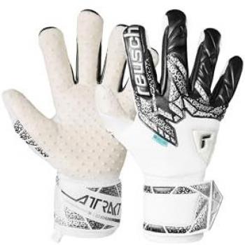 Torwart Handschuhe Reusch Attrakt SpeedBump 8,5 – Damenbunt (silber+weiß)