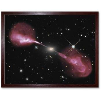 Plasma Stream Capture – 3C 348 Multi‑Wavelength Portrait