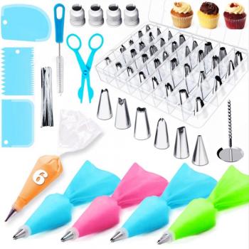 72-Piece Pastry Bag and Decorating Tips Set