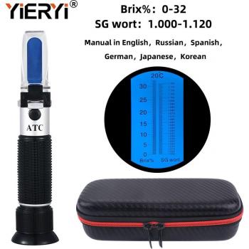 Yieryi Handheld Brix Refractometer for Beer