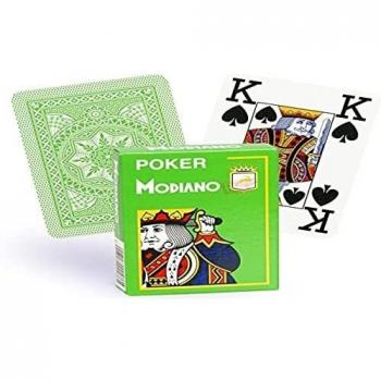 Modiano Cristallo Poker Set 486 – Hellgrüne Karten