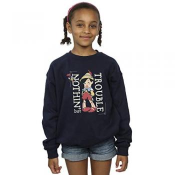 Sweat-shirt enfant Disney Bleu En Mode Rebelle