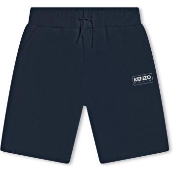 Bermuda bébé garçon Kenzo 3A en molleton non gratté Bleu