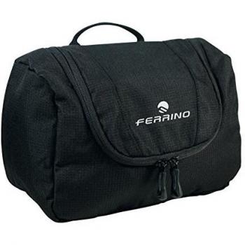 Ferrino Kosmetiktasche Dufflebag – Unisex, Schwarz, 23 × 12 × 15 cm
