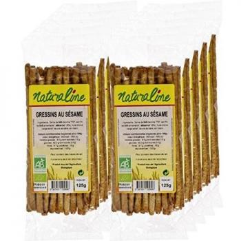Gressins au Sésame Bio Naturaline 125 g