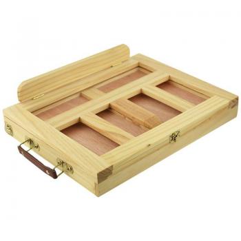 Compact Artist Easel, Fold‑Out Design, Wooden Frame, Sketch Drawer