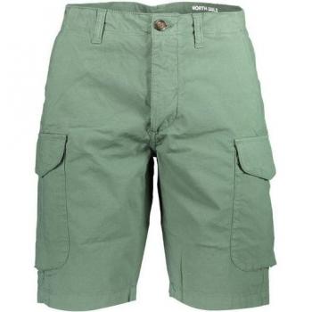 North Sails Green Bermuda Shorts with Pockets – Male, W33