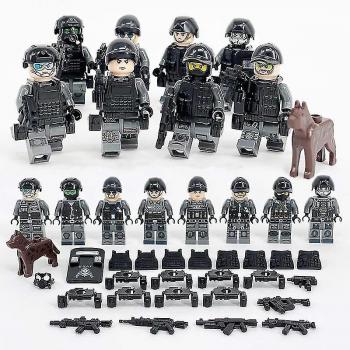Jouets de Construction Militaires 8 Pcs – Soldats Armés