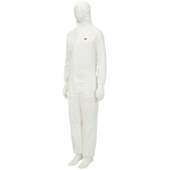 3M 4545M Schutzkleidung, Größe M, Weiß
