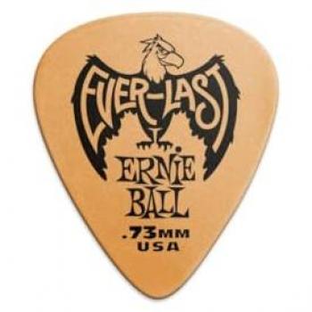 Ernie Ball 12-Pack Orange Everlast Picks .73mm
