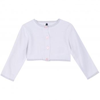 Chaleco de Traje para Bebés 3 Pommes, Color Blanc, 12-18 Meses