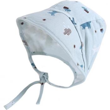Casquette enfant solaire avec décor animal et bande ajustable