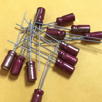10PCS ELNA ROA Cerafine 22UF 10V Red Sleeve Capacitor
