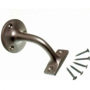 Stair Hand Rail Bracket Aluminium SAA 2.5 Inch with Screws (Pack of 10)