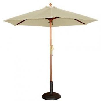 3‑Metre Bolero Cream Sunshade