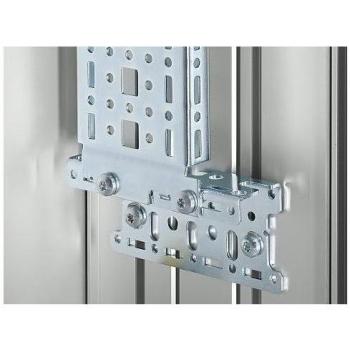 Rittal CP 6205.100 Angolo di montaggio in lamiera d'acciaio, confezione da 4 pezzi