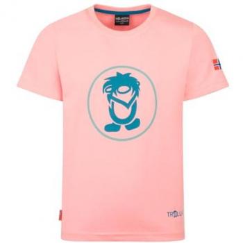 TROLLKIDS Kinder T-Shirt in Rosa