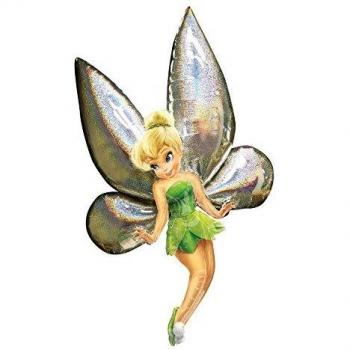 Multicolored Explorer Balloon with Tinker Bell Design