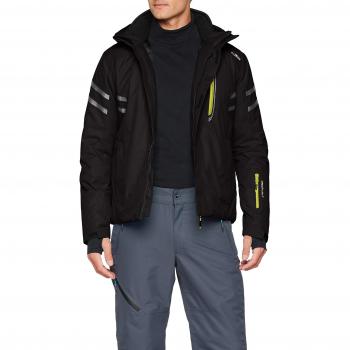 CMP Herren-Skijacke 5000 – Wattierter Twill, Farbe Nero, EU 58