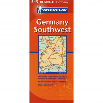 Germany Southwest Regional Map