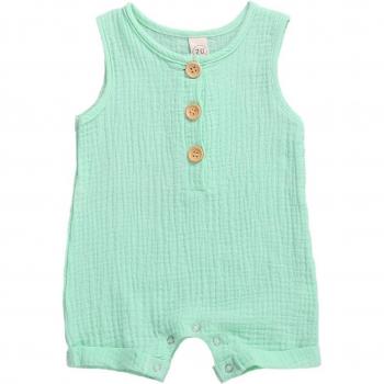 Infant Sleeveless Jumpsuit for Boys and Girls