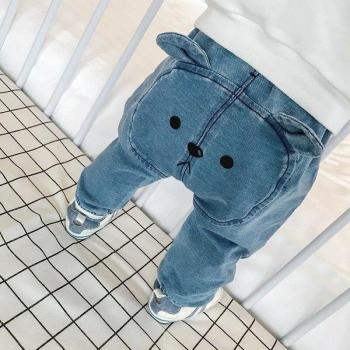 Legging bébé en Denim pour fille et garçon