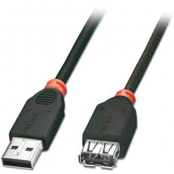 Lindy prolunga USB A/A, 3 m, Nero