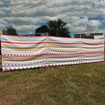 RidgeWind 4‑Pole Camper Barrier