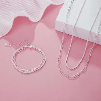 Bracelet et Collier 925 Argent – Mariage & Enfants d’Occasions