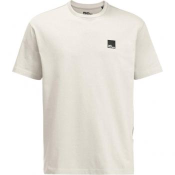 T-shirt manches courtes Eschenheimer Jack Wolfskin blanc