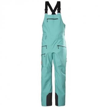 Helly Hansen PowderQueen Women's Bib‑Pants Set – Green XL