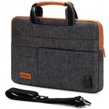 Housse de Protection Imperméable pour Ordinateur Portable 15-15,6 Pouces avec Port USB