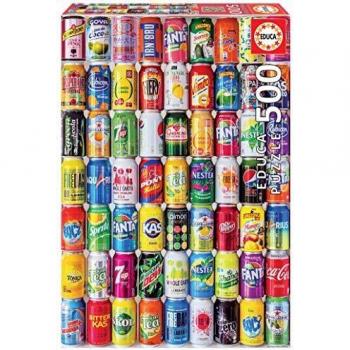 500 Piezas Lata sobre Lata