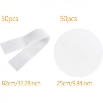 Set of 100 Non-Stick Cheesecake Pan Liners